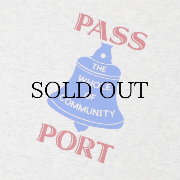 画像3: PASS~PORT " COMMUNAL BELL TEE " - ASH (3)