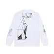 画像2: POLAR SKATE CO. " THE END LS TEE " - WHITE (2)