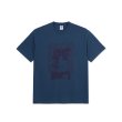 画像1: POLAR SKATE CO. " PASSING RESEMBLANCE TEE " - GREY BLUE (1)