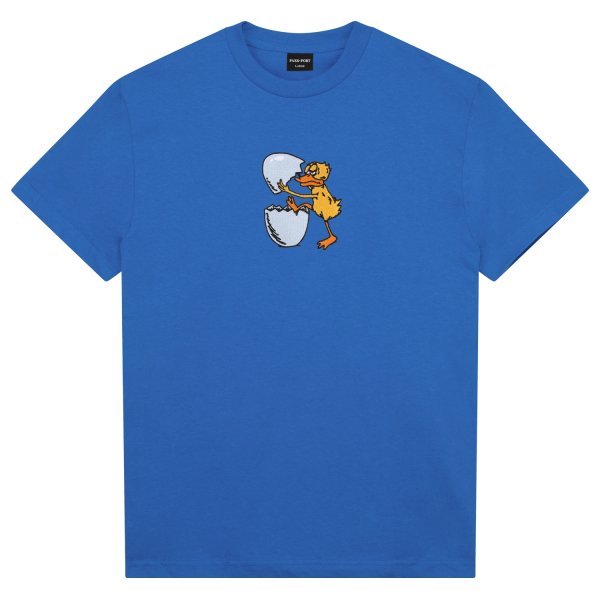画像1: PASS~PORT " OVER IT TEE " - ROYAL BLUE (1)