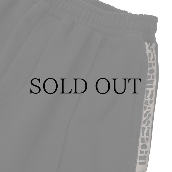 画像3: PASS~PORT " ROUGH NEG ORGANIC FLEECE SHORTS " - BLACK (3)