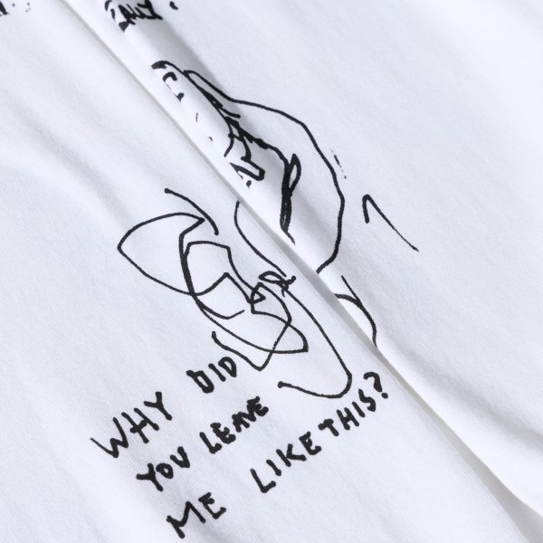 画像6: POLAR SKATE CO. " THE END LS TEE " - WHITE (6)