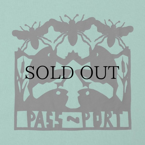 画像2: PASS~PORT " SCISSORCRAFT TEE " - TEAL (2)