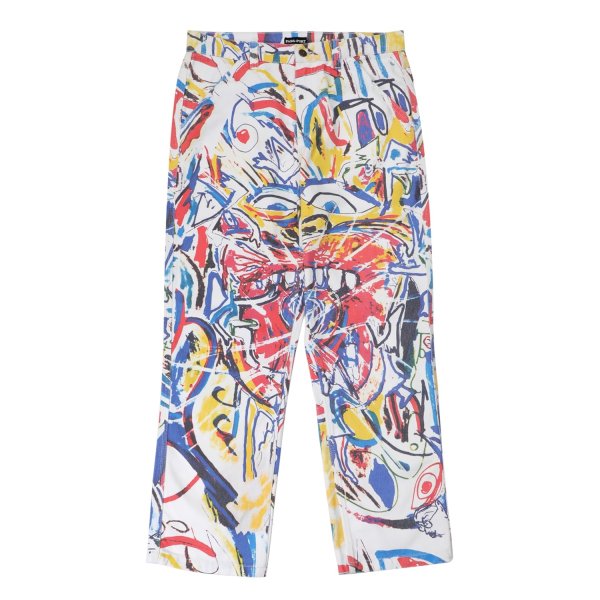 画像1: PASS ~ PORT  " GOES AROUND WORKERS CLUB CLASSIC JEAN " - MULTI (1)