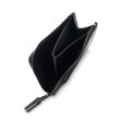画像4: FTC " CROC LEATHER COMPACT WALLET " - BLACK (4)