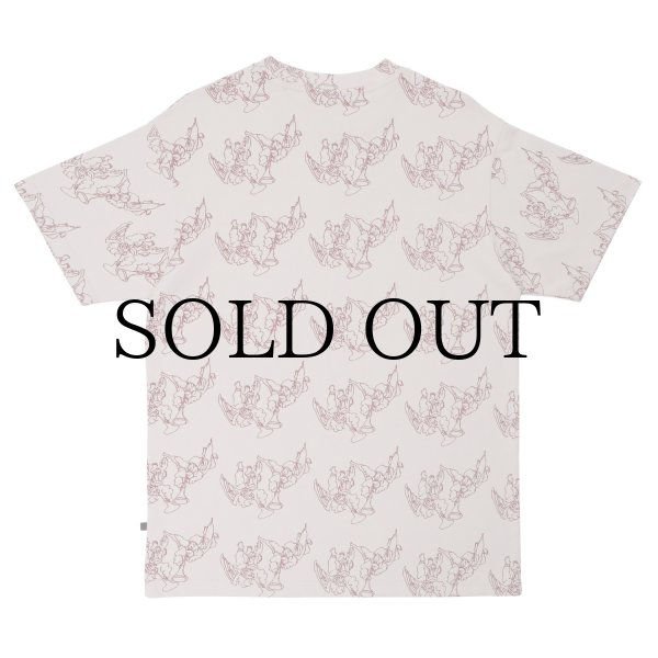 画像2: PASS~PORT " TRUMPETS TEE " - STONE (2)