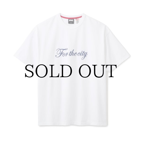画像1: FTC " SCRIPT LOGO TEE " - WHITE (1)