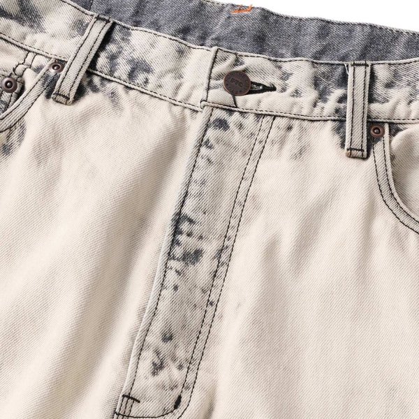 画像3: FTC " EMB /  Baggy Fit " - DYED WHITE (3)