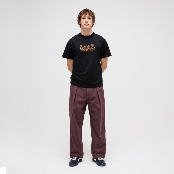 画像6: PASS~PORT " LEAGUES CLUB PANT " - SIDE STRIPE PLUM (6)