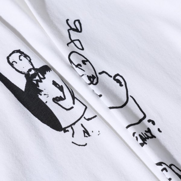 画像7: POLAR SKATE CO. " THE END LS TEE " - WHITE (7)