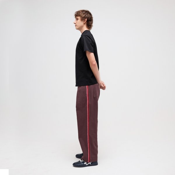 画像7: PASS~PORT " LEAGUES CLUB PANT " - SIDE STRIPE PLUM (7)