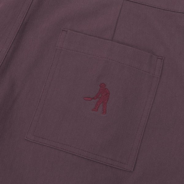 画像4: PASS~PORT " LEAGUES CLUB PANT " - SIDE STRIPE PLUM (4)