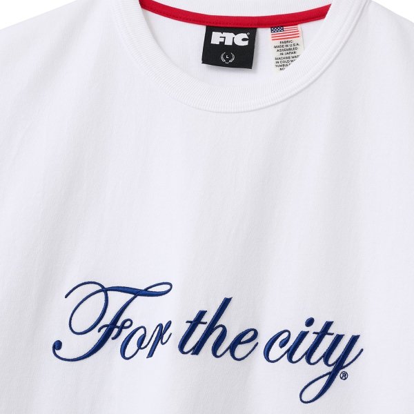 画像2: FTC " SCRIPT LOGO TEE " - WHITE (2)