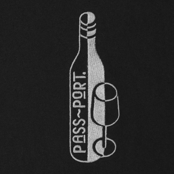 画像2: PASS~PORT " ABV TEE "- BLACK (2)