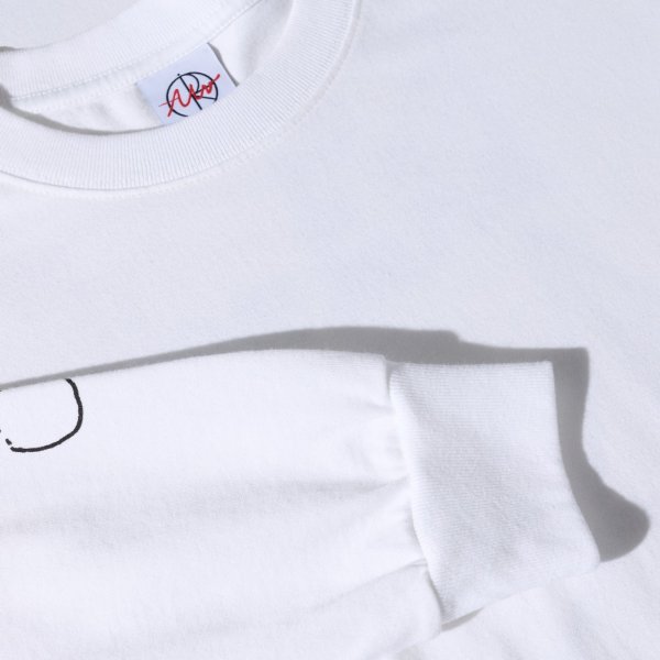 画像3: POLAR SKATE CO. " THE END LS TEE " - WHITE (3)