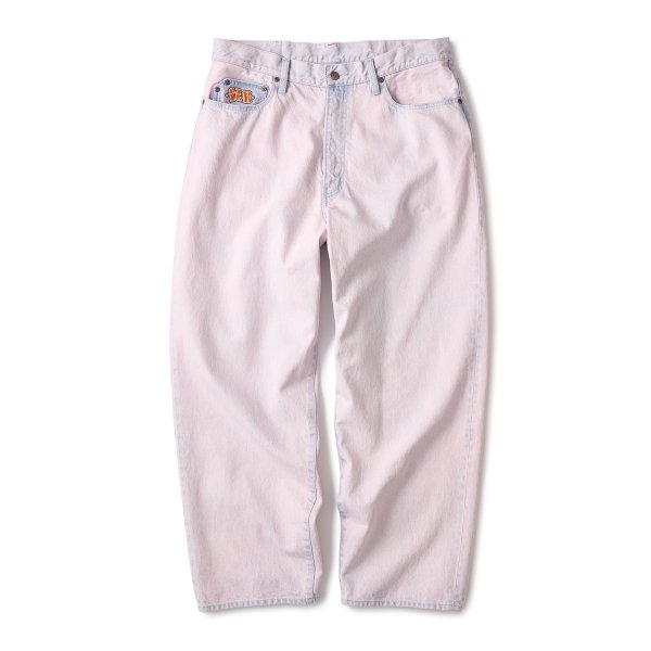 画像1: FTC " EMB /  Baggy Fit " - DYED PINK (1)