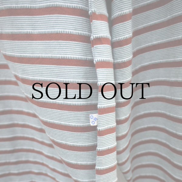 画像3: NOROLL " UNEVENNESS LS TEE" - ORANGE (3)