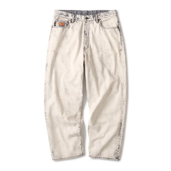 画像1: FTC " EMB /  Baggy Fit " - DYED WHITE (1)
