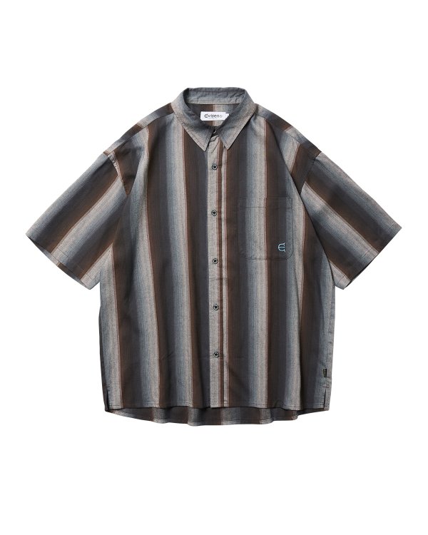 画像2: EVISEN " WILLIAM SHIRT " - BLACK (2)