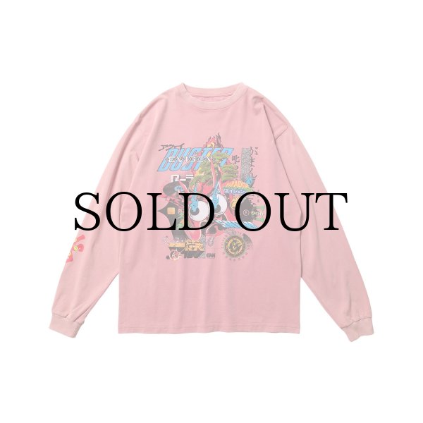 画像1: EVISEN  " BASTARD LS TEE " - PINK (1)