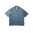 画像1: EVISEN " JULIEN OPEN SS SHIRT " - BLUE / ORANGE (1)
