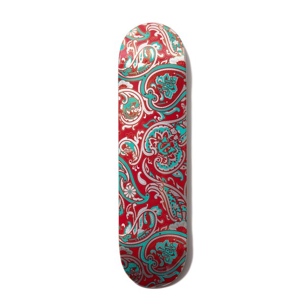 画像1: EVISEN " PAISLEY RED TURQUOISE " - 7.8inch ( DEEP CONCAVE ) (1)