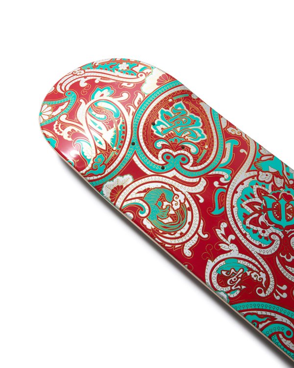 画像4: EVISEN " PAISLEY RED TURQUOISE " - 7.8inch ( DEEP CONCAVE ) (4)