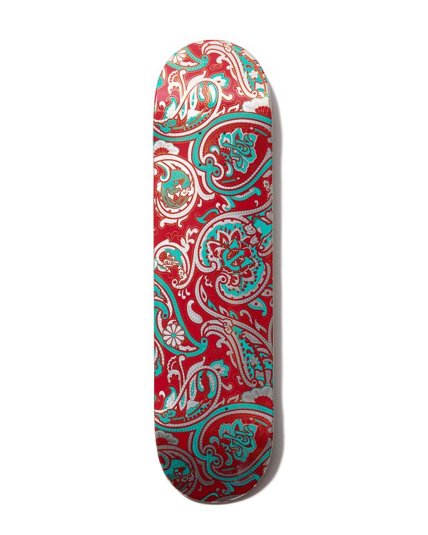 画像2: EVISEN " PAISLEY RED TURQUOISE " - 7.8inch ( DEEP CONCAVE ) (2)