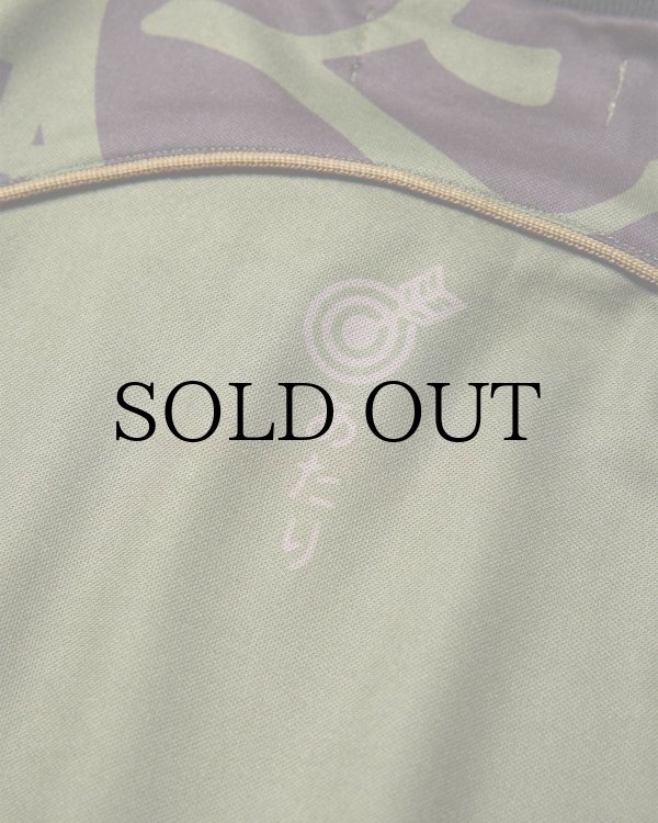 画像10: EVISEN " PHEASANT MOTO JERSEY " - ORANGE / PURPLE (10)