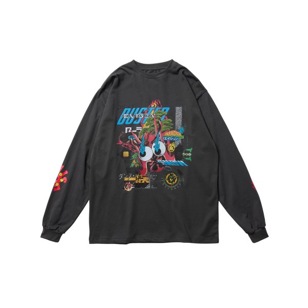 画像1: EVISEN  " BASTARD LS TEE " - BLACK (1)