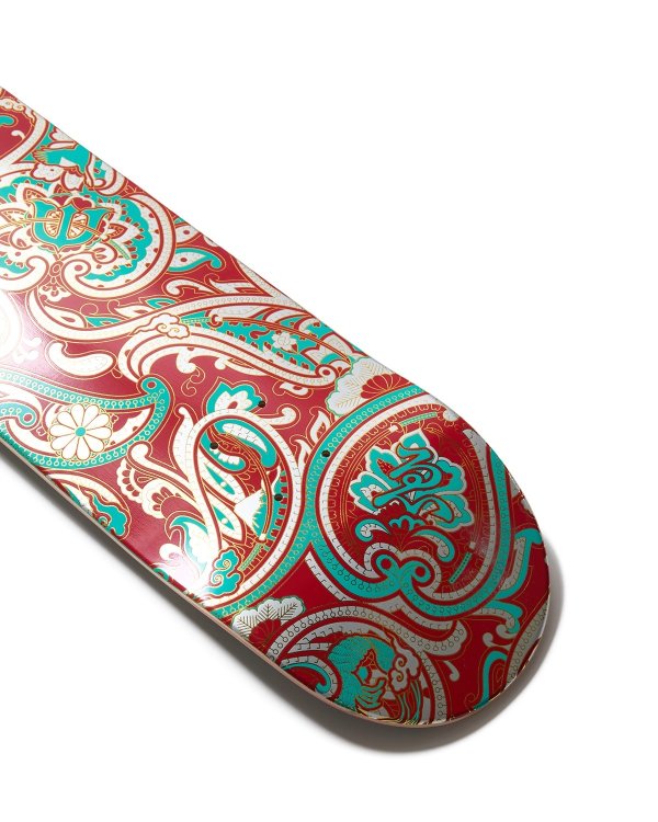 画像6: EVISEN " PAISLEY RED TURQUOISE " - 7.8inch ( DEEP CONCAVE ) (6)