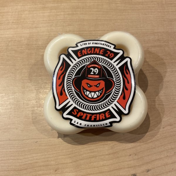 画像2:  SPITFIRE WHEELS " FORMULA FOUR / SF ENGINE 29 " - 54MM / CONICAL FULL 99DU   (2)