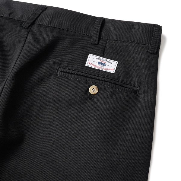 画像4: FTC " CHINO SLACKS PANT " - BLACK (4)