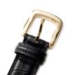 画像2: FTC " CROC LEATHER BELT " - BLACK (2)