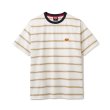 画像1: FTC "PUFF LOGO STRIPE RINGER TEE " - WHITE (1)
