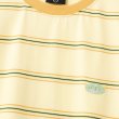 画像2: FTC "PUFF LOGO STRIPE RINGER TEE " - YELLOW (2)