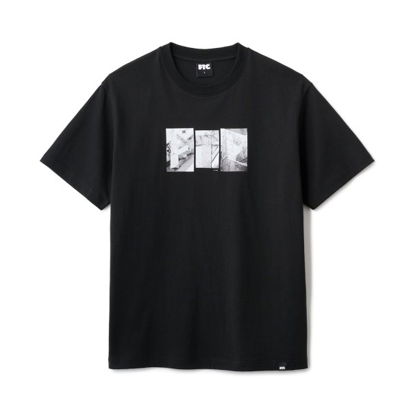 画像1: FTC " EMB FTC TEE " - BLACK (1)