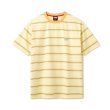 画像1: FTC "PUFF LOGO STRIPE RINGER TEE " - YELLOW (1)