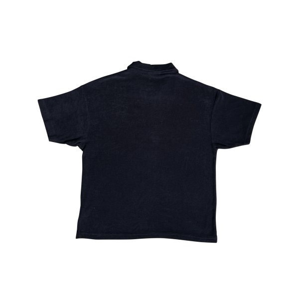 画像2: COMFORTABLE REASON " COMFORT PILE POLO " - NAVY (2)