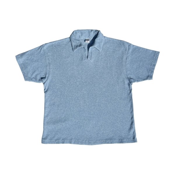 画像1: COMFORTABLE REASON " COMFORT PILE POLO " - SAX (1)