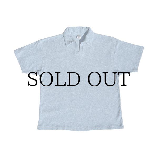 画像1: COMFORTABLE REASON " COMFORT PILE POLO " - SAX (1)