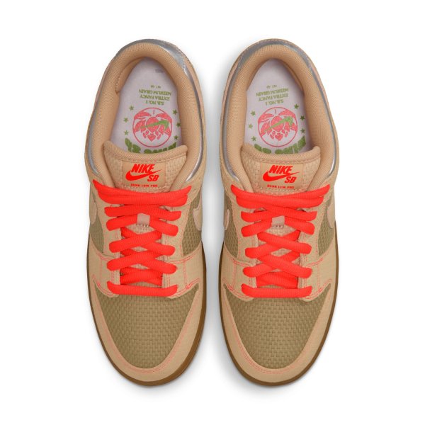 画像2: 【 NIKE SB 抽選販売 】 NIKE SB DUNK LOW PRO " SONGKRAN " - CANVAS/VACHETTA TAN-PARACHUTE BEIGE  (2)