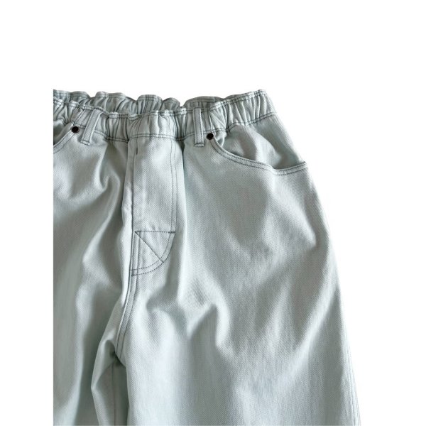 画像2: COMFORTABLE REASON " SURFACE DYED DENIM " - ICE (2)
