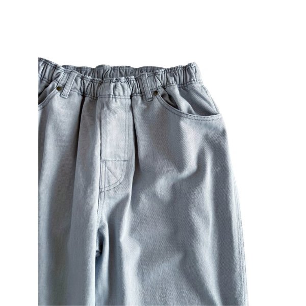 画像2: COMFORTABLE REASON " SURFACE DYED DENIM " - SMOG (2)