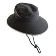 画像1: COMFORTABLE REASON " SUN SHADE HAT " - BLACK (1)