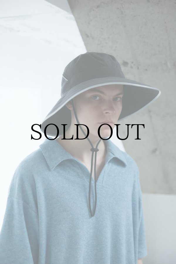 画像7: COMFORTABLE REASON " SUN SHADE HAT " - BLACK (7)