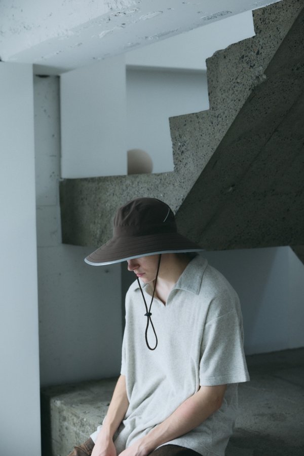 画像6: COMFORTABLE REASON " SUN SHADE HAT " - BROWN (6)