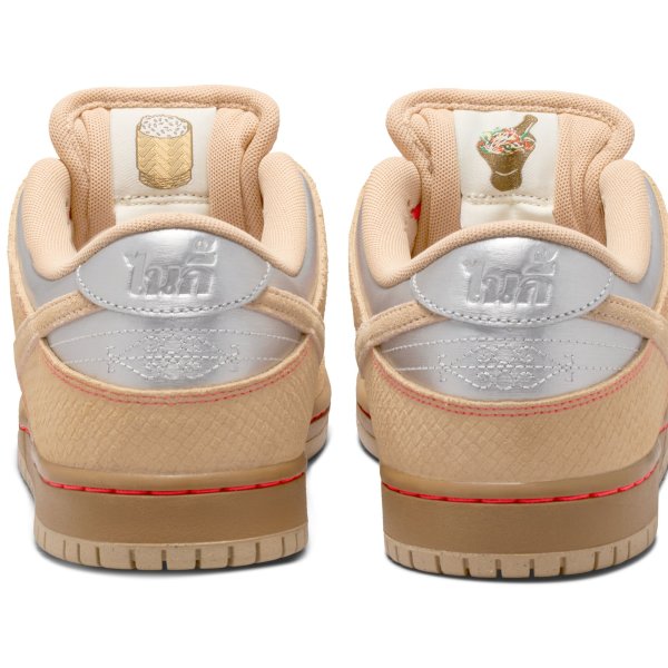 画像11: 【 NIKE SB 抽選販売 】 NIKE SB DUNK LOW PRO " SONGKRAN " - CANVAS/VACHETTA TAN-PARACHUTE BEIGE  (11)