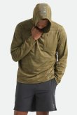 画像9: BRIXTON " JOURNEY LS SUN HOODIE " - OLIVE TIGER CAMO (9)