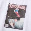 画像2: "FTC x THRASHER" COVER TEE - Artwork by Jack Curtin - WHITE (2)